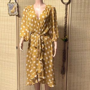 DANNY and NICOLE POLKA DOT SIZE 18 DRESS.